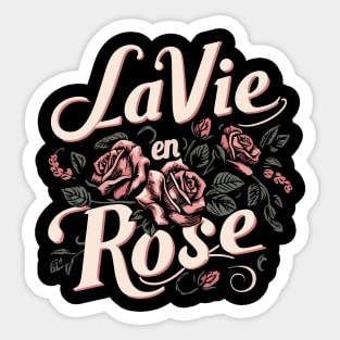 La vie en rose -  Édith Piaf Sticker